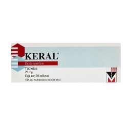 Keral 25Mg 10 Tabs