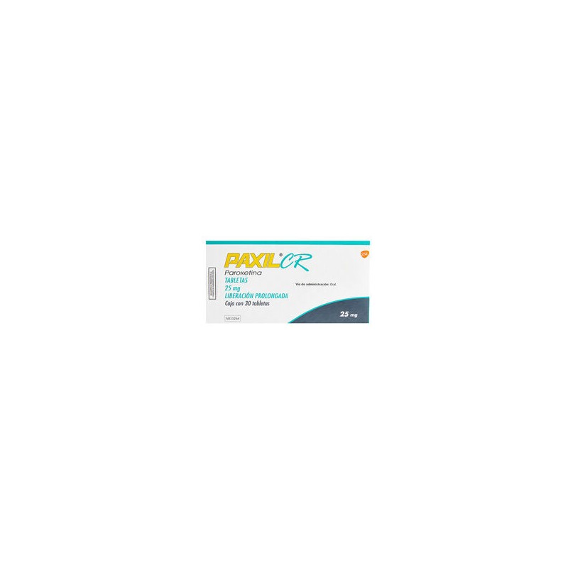 Paxil Cr 25Mg 30 Tabs