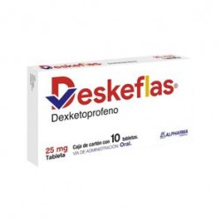 Deskeflas 25Mg 10 Tabs