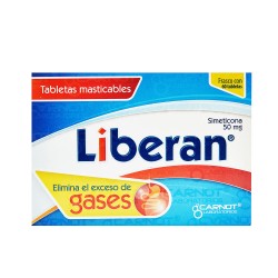 Liberan Simeticona 0.50Mg 60 Tabs