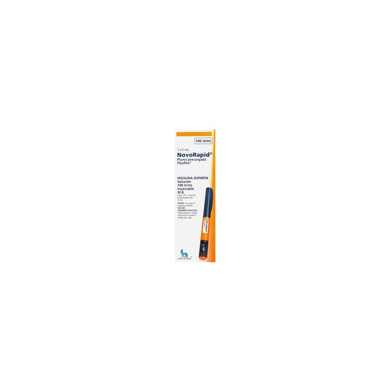 Novorapid Flexpen Solucion 1 Iny X 3Ml