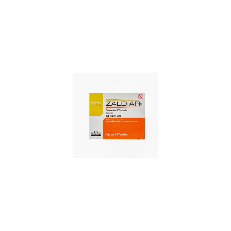Zaldiar 37.5Mg/325Mg 20 Tabs