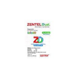 Zentel Dual Suspension 400Mg/200Mg 20Ml