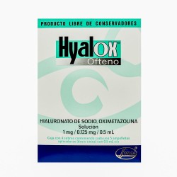 Hyalox Ofteno 0.5Ml 4 Sbs X 5 Amp
