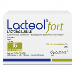 Lacteol Forte 170Mg 16 Caps