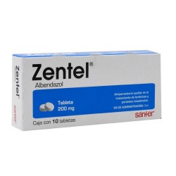 Zentel 200Mg 10 Tabs
