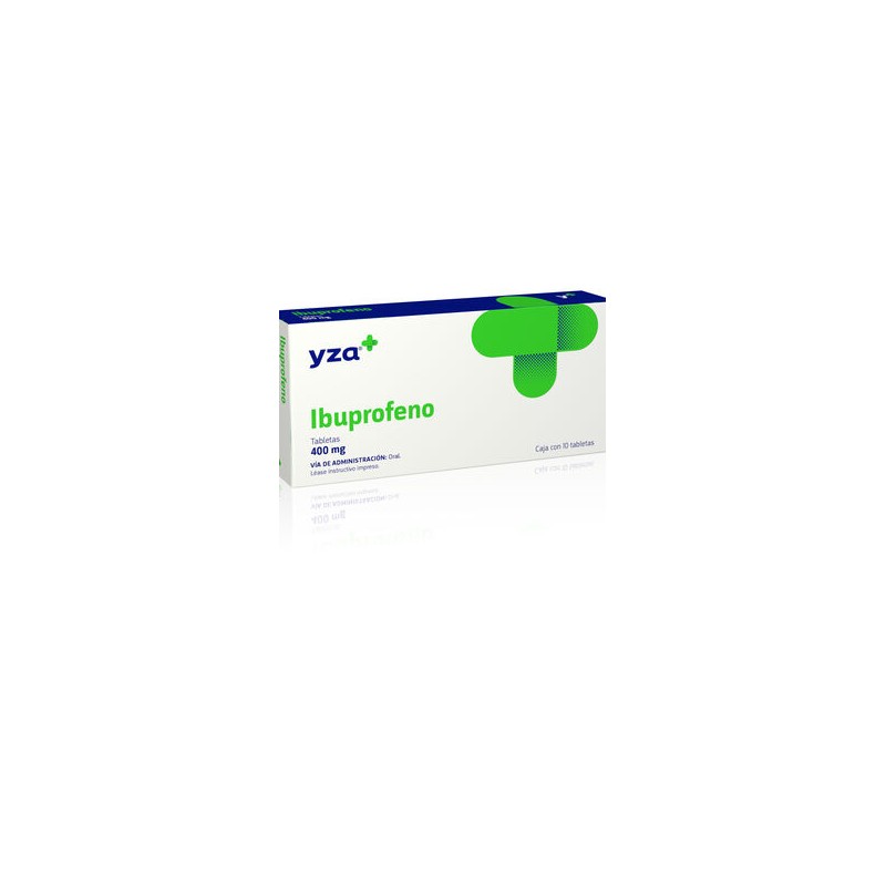 Yza Ibuprofeno 400Mg 10 Tabs