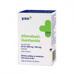 Yza Albendazol/Quinfamida 400Mg/200Mg