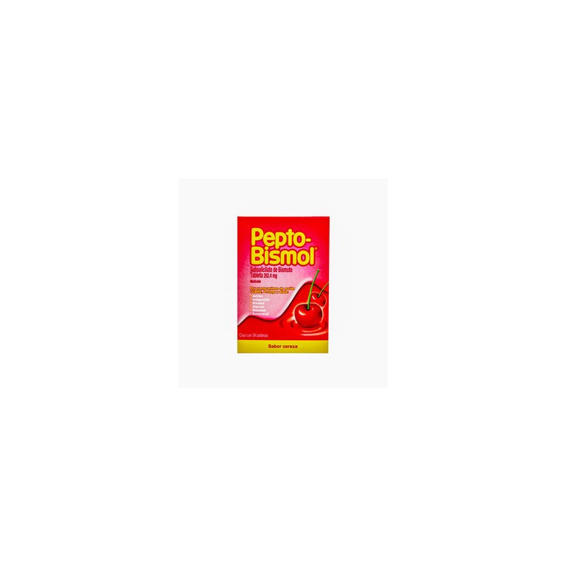 Pepto Bismol Cereza 24 Tabs