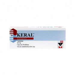 Keral 25Mg 20 Tabs