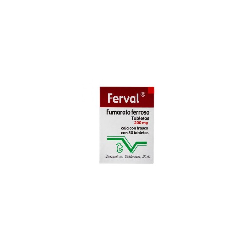 Ferval 200Mg 50 Tabs