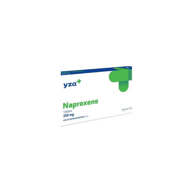 Yza Naproxeno 250Mg 30 Tabs