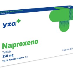 Yza Naproxeno 250Mg 30 Tabs