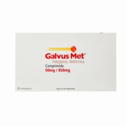 Galvus Met 50Mg/850Mg 30 Comp