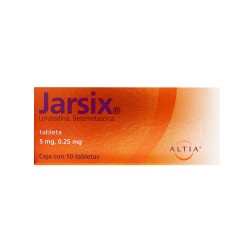 Jarsix 5Mg/0.25Mg 10 Tabs