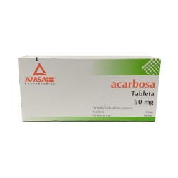 Acarbosa 50Mg 30 Tabs