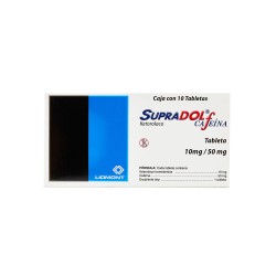 Supradol Cafeina 10Mg/50Mg 10 Tabs