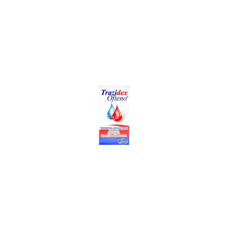 Trazidex Ofteno 3Mg/1Mg/Ml 5Ml