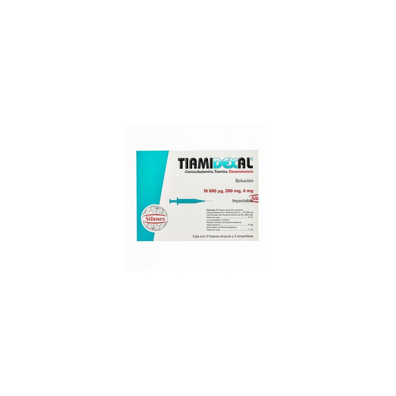 Tiamidexal Frasco Ampula 3 Amp X 3Ml