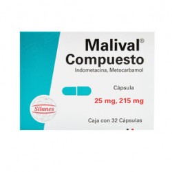 Malival 215Mg/25Mg 32 Caps