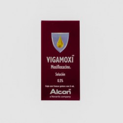 Vigamoxi 0.5% Solución Oftalmica 5Ml