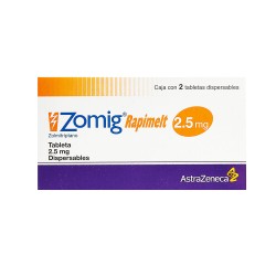 Zomig Rapimelt 2.5Mg 2 Tabs