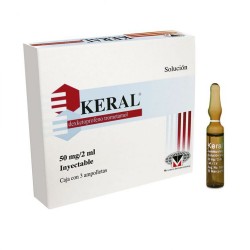 Keral 50Mg 3 Amp X 2Ml