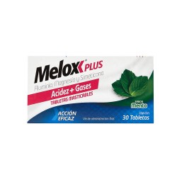 Melox Plus Menta 30 Tabs