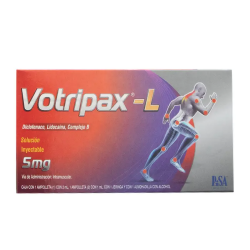 Votripax L 1 Jga 5mg 2 Amp