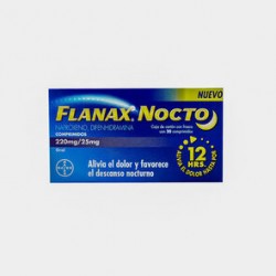 Flanax Nocto 20 Tabs Alivio del dolor nocturno