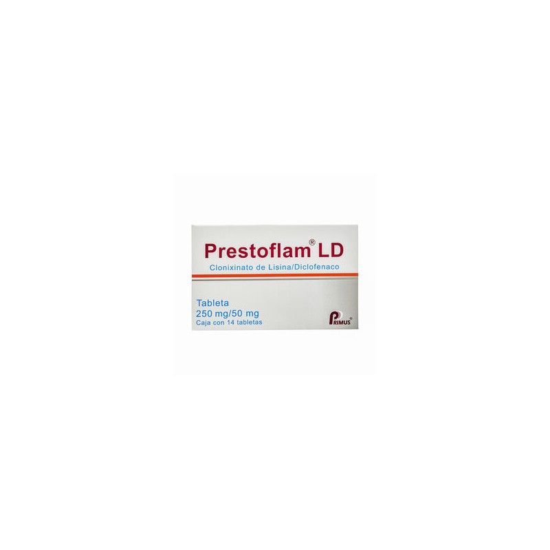 Prestoflam Ld 250Mg/50Mg 14 Tabs