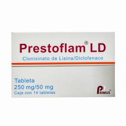 Prestoflam Ld 250Mg/50Mg 14 Tabs