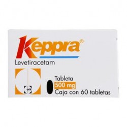 Keppra 500Mg 60 Tabs