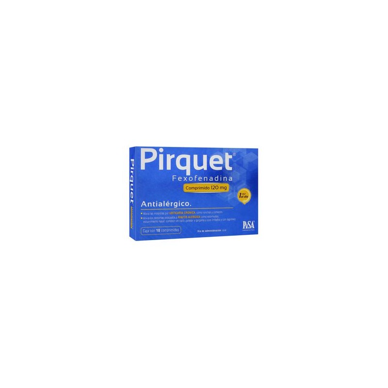 Pirquet 120Mg 10Comp