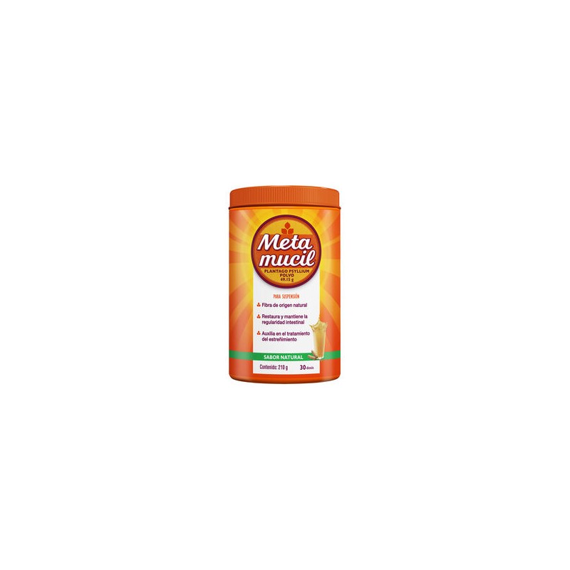 METAMUCIL NATURAL 210G