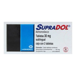 Supradol Sublingual 30Mg 2 Tabs