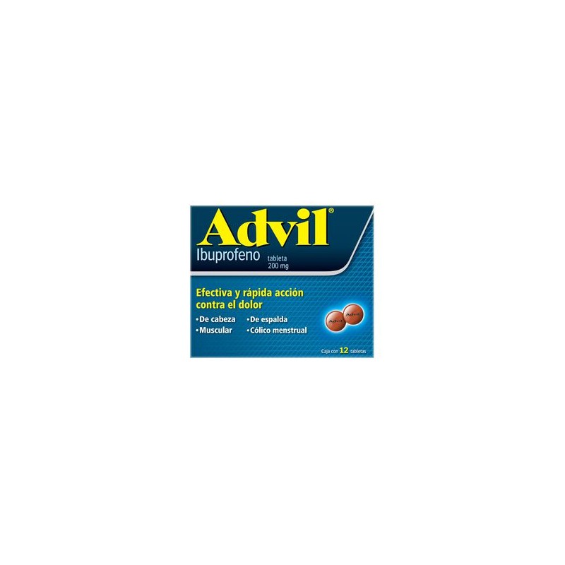 Advil 200mg 12 Gra