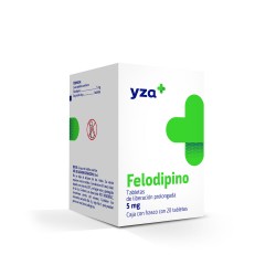 Yza Felodipino 5Mg 20 Tabs