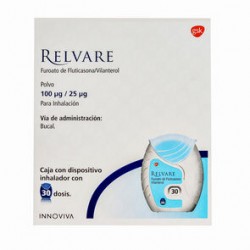 Relvare Polvo 100Mcg/25Mcg 30 Dosis