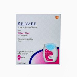 Relvare Polvo 200Mcg/25Mcg 30 Dosis