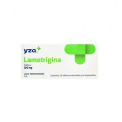 Yza Lamotrigina 100Mg 28 Tabs