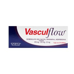 Vasculflow 250Mg/225Mg/25Mg 30 Tabs