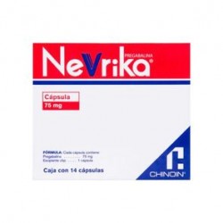 Nevrika 75Mg 14 Caps