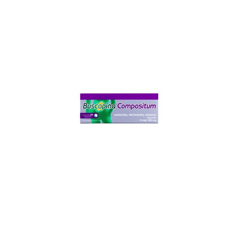 Buscapina Compositum 10Mg/250Mg 20 Tabs