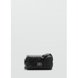 Bolso solapa cierre metálico