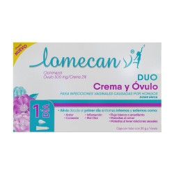 Lomecan V Duo 20G 1 Óvulo