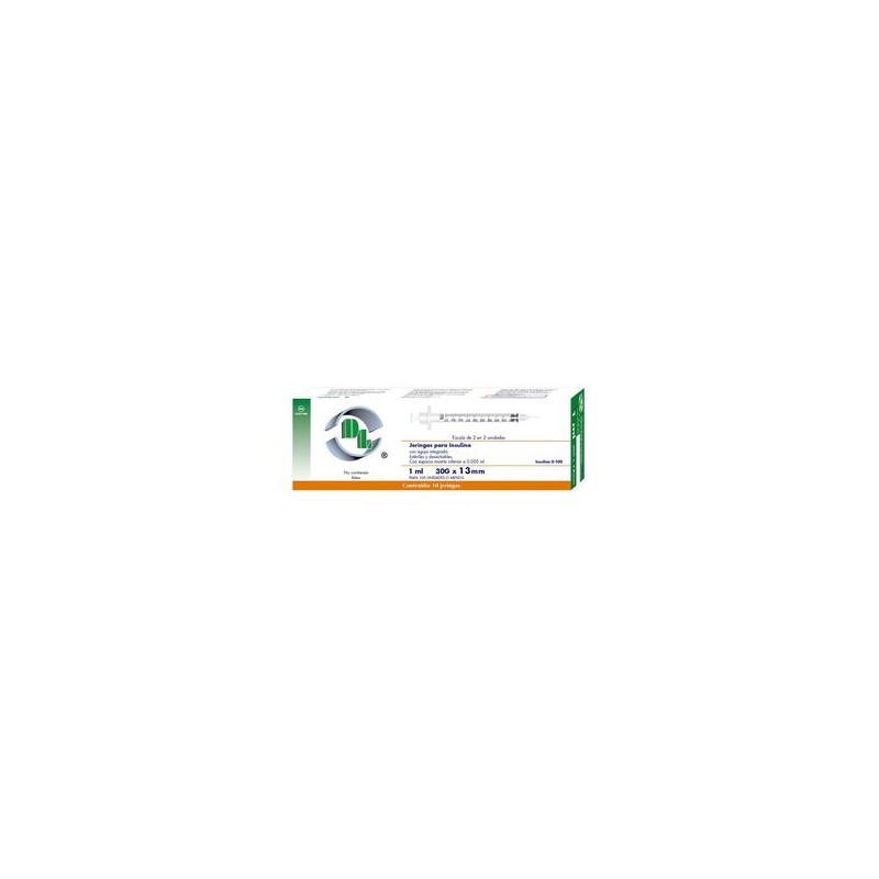 Jeringa Dl Insulina Desechable 1Ml