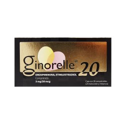 Ginorelle 20 3Mg/20Mcg 28 Comp