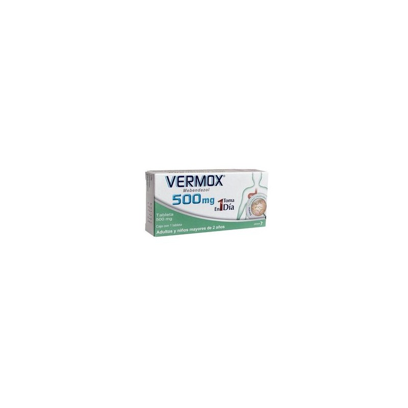 Vermox 500Mg 1 Cap