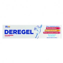 DEREGEL ANTIFUNGICIDA DERMATOLOGICO clotrimazol
